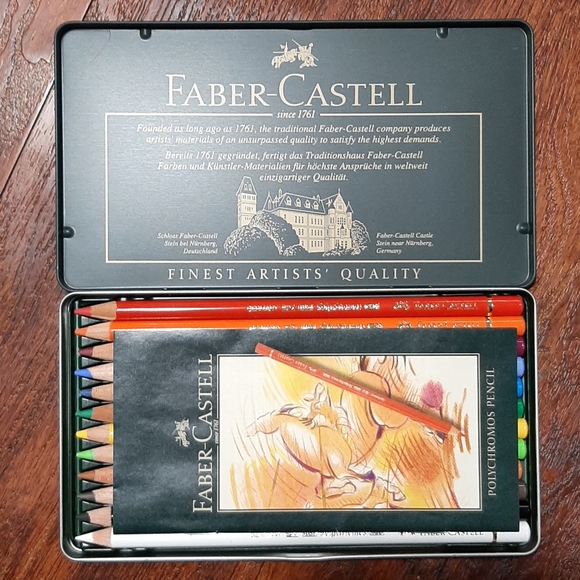 Faber Castell Polychromos Colored Pencils 12ct set - Picture 4 of 4